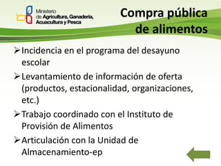 Circuitos directos de comercialización en el ecuador