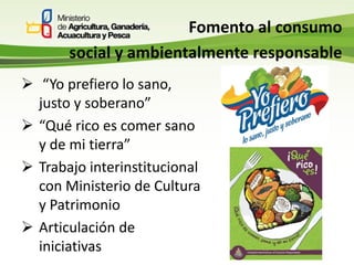 Circuitos directos de comercialización en el ecuador