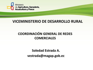 Circuitos directos de comercialización en el ecuador