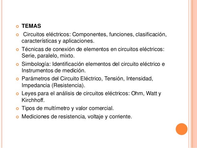 Circuitos electricos