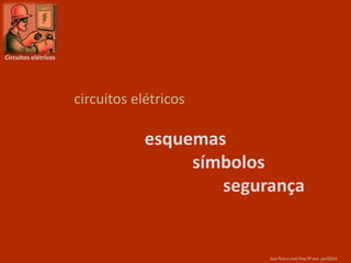 Circuitos elétricos

circuitos elétricos

esquemas
símbolos
segurança

Ana Pina e José Pina 9º ano jan/2014

 