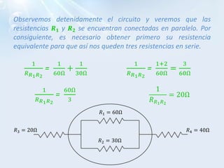 Circuitos en paralelo | PPTX