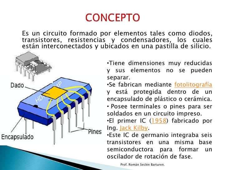 Circuitos integrados Circuitos integrados