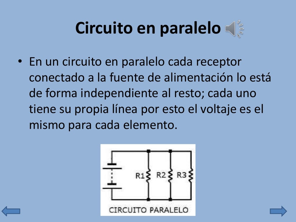 Circuitos serie y paralelo