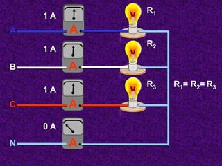 A
A
A
A
A
B
C
N
0 A
1 A
1 A
1 A
R1
R2
R3 R1= R2= R3
 