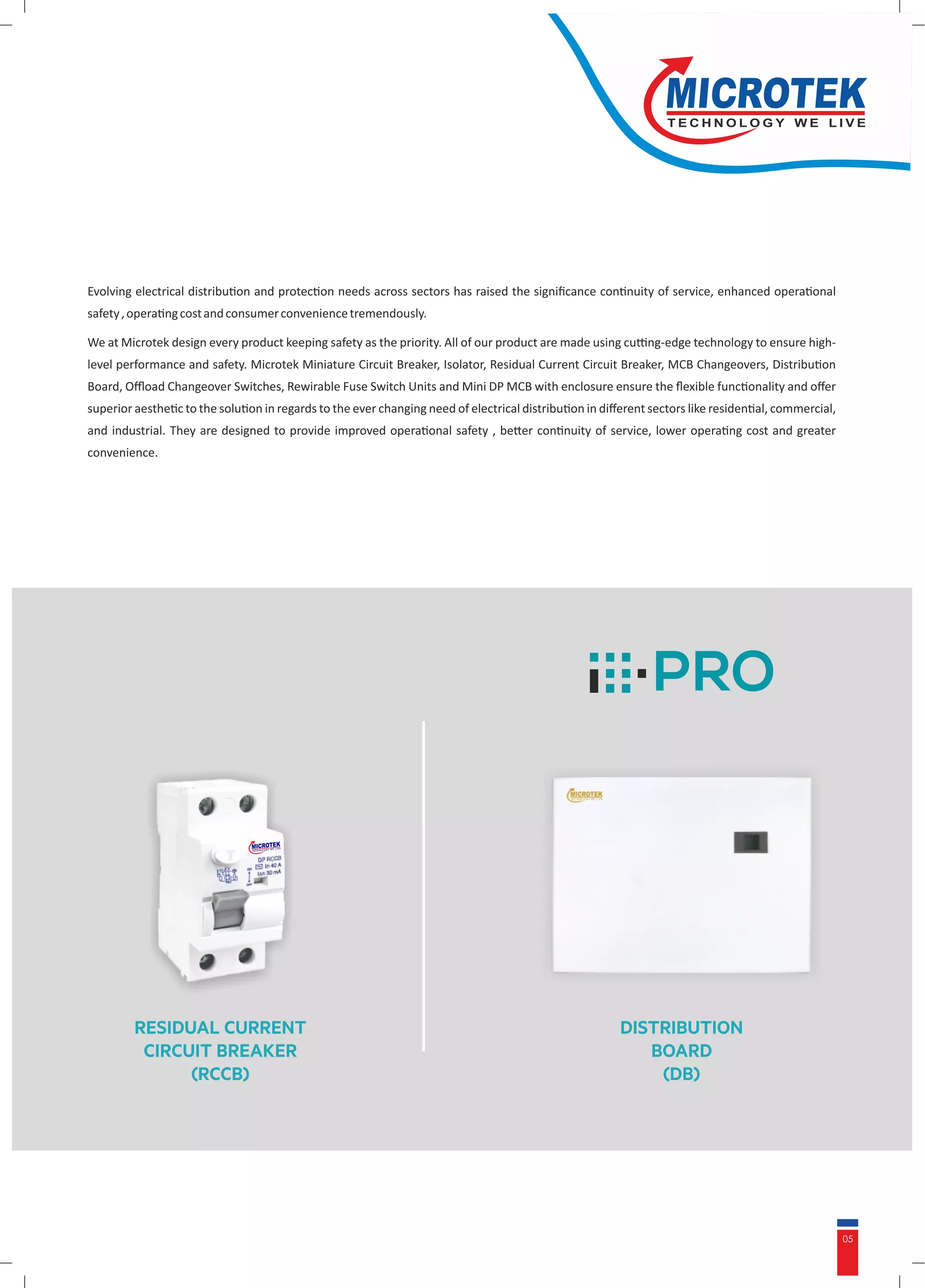 Circuit Protection Devices - Microtek | PDF