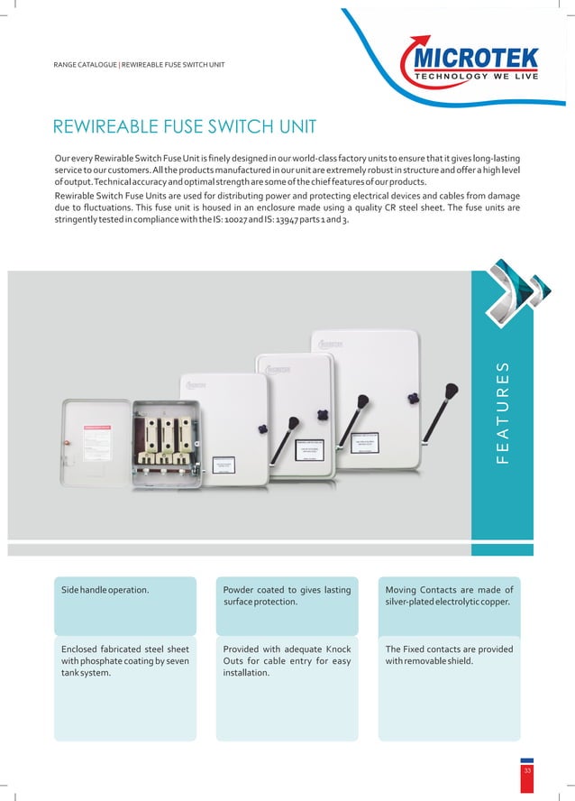 Circuit Protection Devices - Microtek | PDF