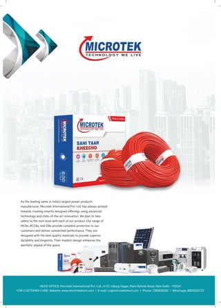 Circuit Protection Devices - Microtek | PDF