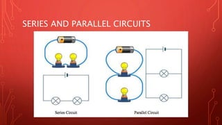 SERIES AND PARALLEL CIRCUITS
 