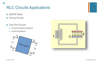 Circuits & Transmission Lines - Applications | PPTX