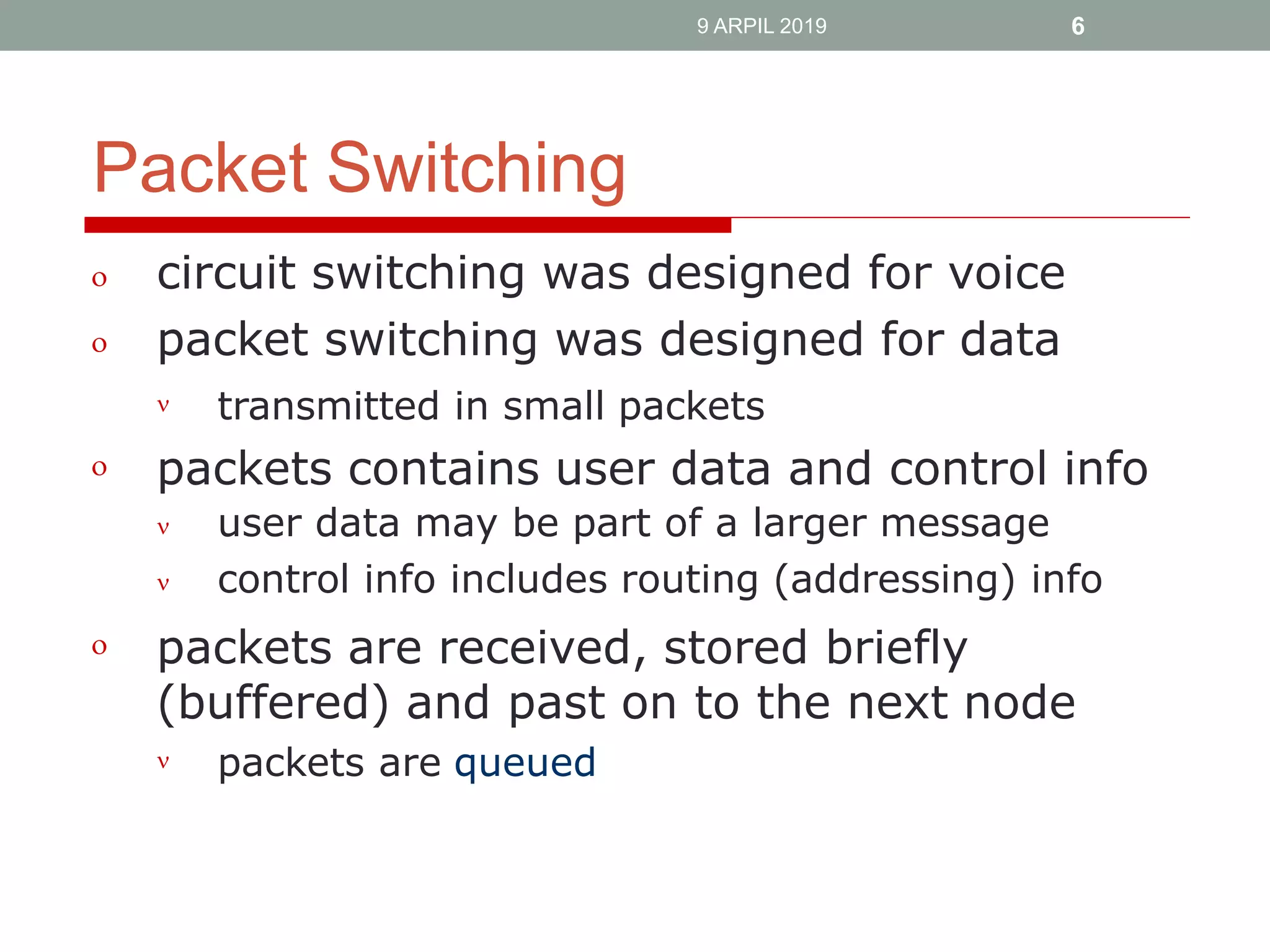Circuit switch vs packet switch | PPTX | Computer Networking | Computing