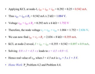 Circuit theorems linear circuit analysis | PDF