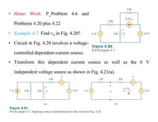 Circuit theorems linear circuit analysis | PDF