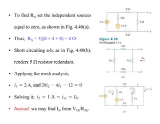 Circuit theorems linear circuit analysis | PDF