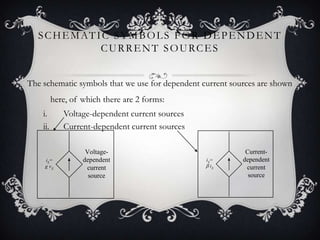 Diamond Current Source Circuit theory basics | PPTX