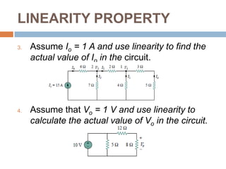 LINEARITY PROPERTYFor the circuit, find io when vs = 12 V and vs = 24 V.For the circuit , find vo when is = 15 and is = 30 A.