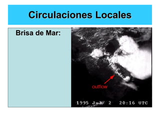Circulaciones Locales Brisa de Mar: 