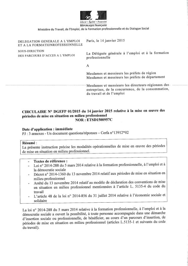 Pmsmp Pole Emploi Pdf