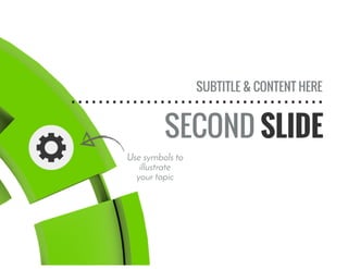 3D Circle Presentation Template