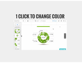 3D Circle Presentation Template