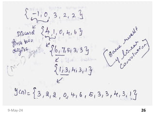 circular convolution and Linear convolution | PDF