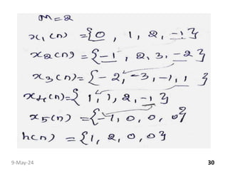 circular convolution and Linear convolution | PDF