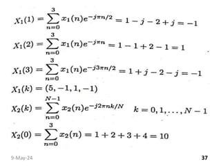circular convolution and Linear convolution | PDF