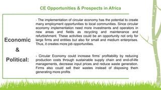 When Old is Gold: Circular Economy in Africa | PPT