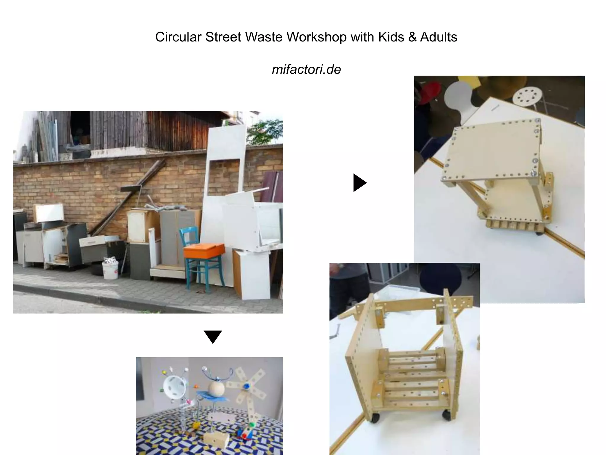 Circular Street Waste Workshop with Kids & Adults
mifactori.de
 