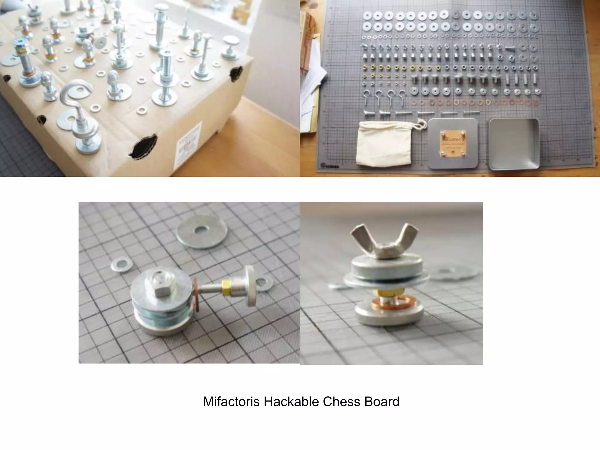 Mifactoris Hackable Chess Board
 