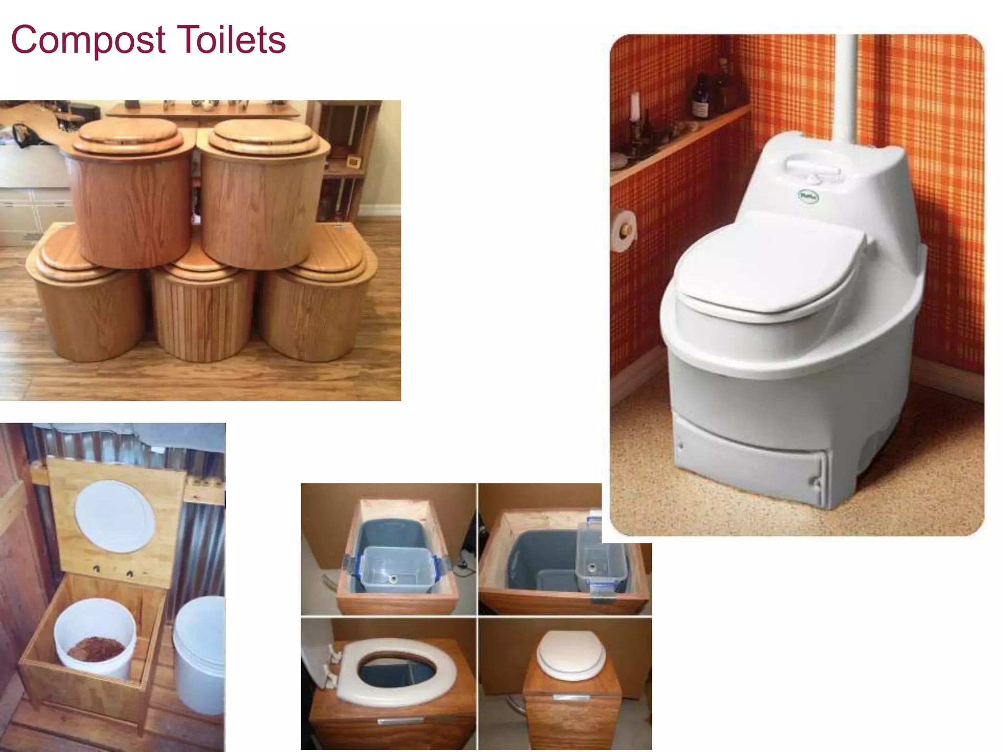 Compost Toilets
 