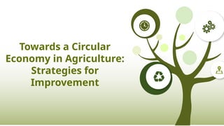 Strategies for Advancing Circular Economy in Sustainable Agriculture | PPTX