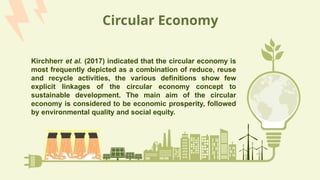 Strategies for Advancing Circular Economy in Sustainable Agriculture | PPTX