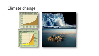 Climate change
 