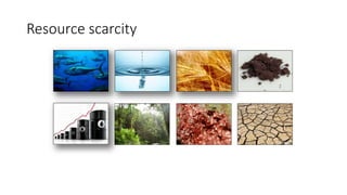 Resource scarcity
 