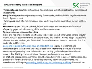 Circular Financing Risks Circular economy in cities and regions | PPTX