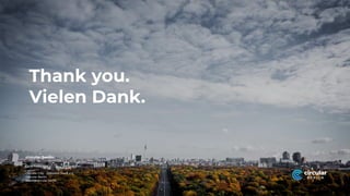 Thank you.
Vielen Dank.
circular.berlin
Dina Padalkina
Circular City - Zirkuläre Stadt e.V.
Circular Berlin
team@circular.berlin
 