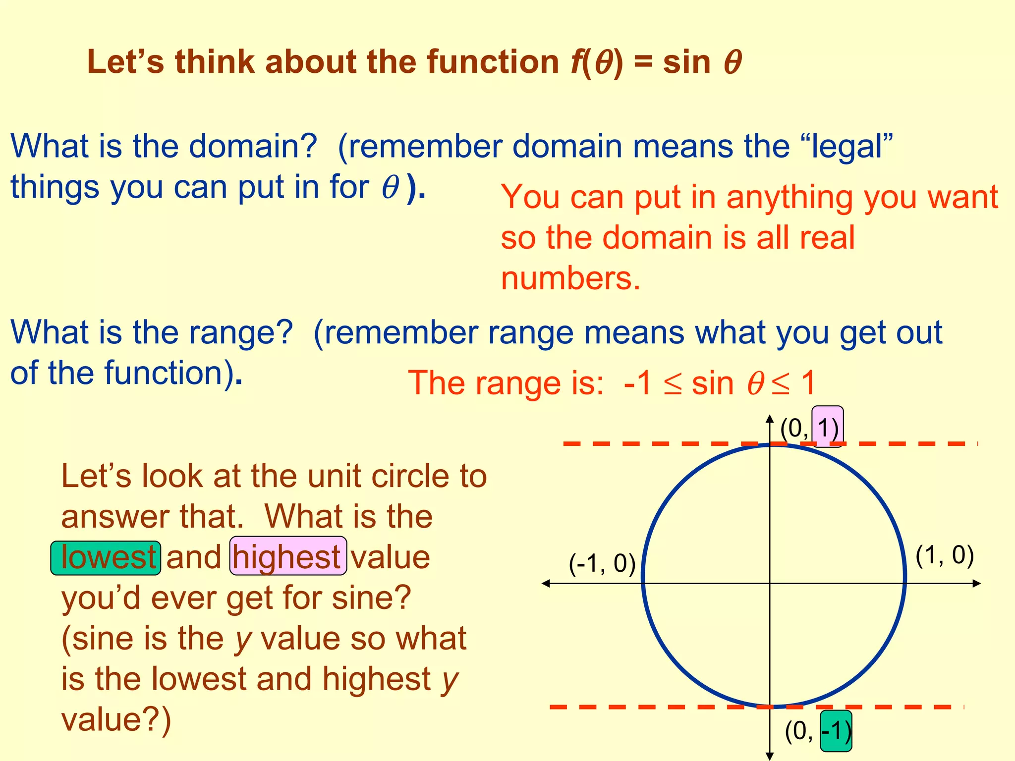 Circular functions | PPT