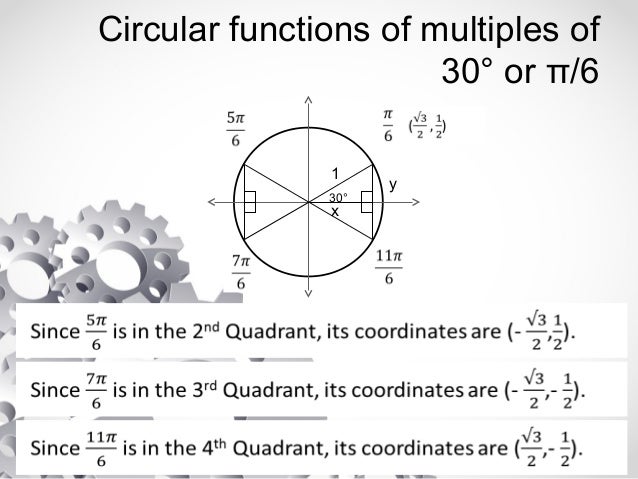 Trigonometry: Circular Functions