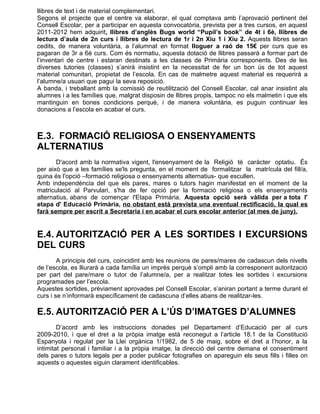 Circular informativa nº 3 llibre blau curs 2011 2012