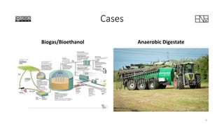 Cases
Biogas/Bioethanol Anaerobic Digestate
9
 