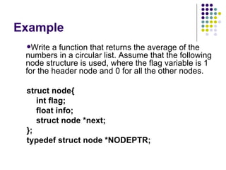 Circular linked list | PPT