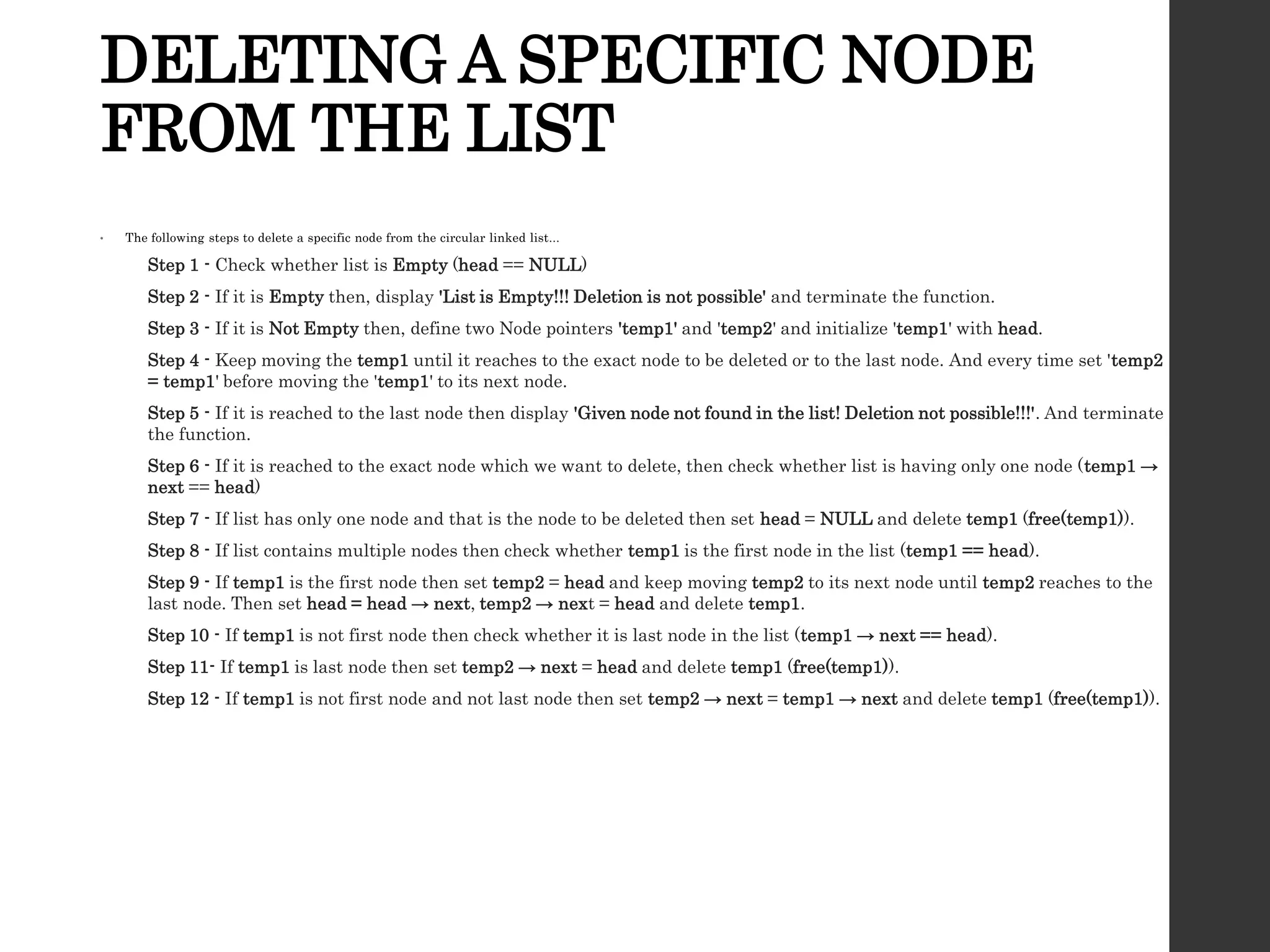 Circular linked list | PPT