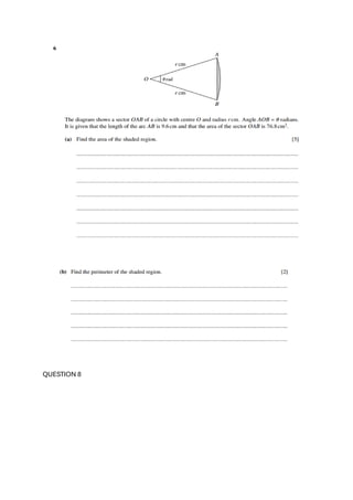 AS LEVEL MATHEMATICS CIRCULAR MEASURES QUESTIONS 3.pdf