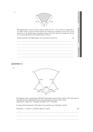 AS LEVEL MATHEMATICS CIRCULAR MEASURES QUESTIONS 3.pdf