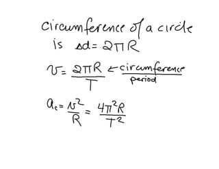 Circular Motion Worrk Energy Review