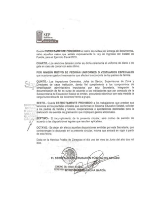 Circular no. 012 2010