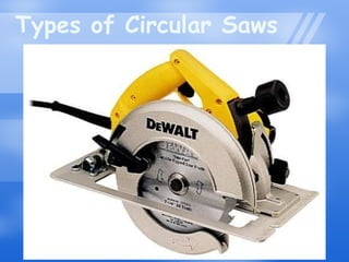Types of Circular Saws 