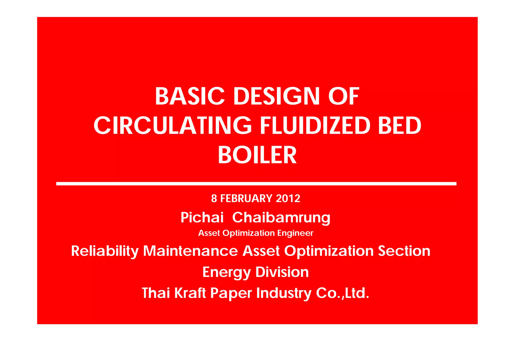 Circulating fluidized bed boiler (cfb boiler) how does it work and its
