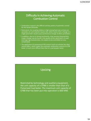 Circulating Fluidized Bed Boiler (cfb) training module | PDF
